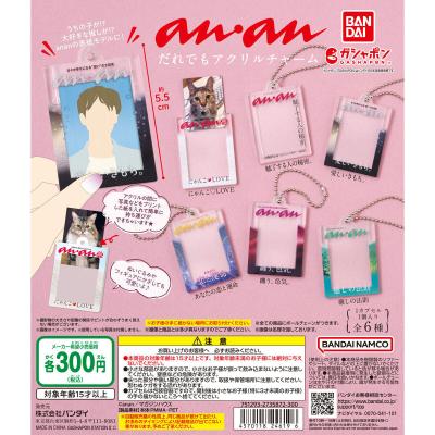 anan だれでもアクリルチャーム