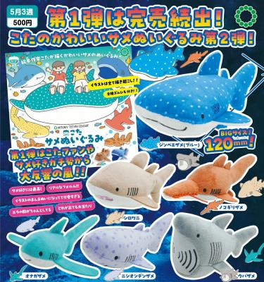 ATC こた サメぬいぐるみ2