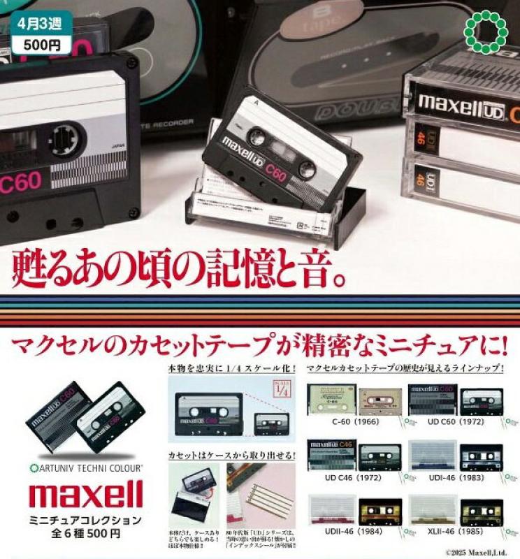 ATC maxell ミニチュアコレクション