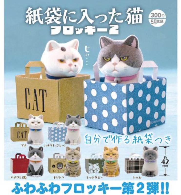 紙袋に入った猫 フロッキー2