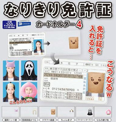 なりきり免許所 カードホルダー4