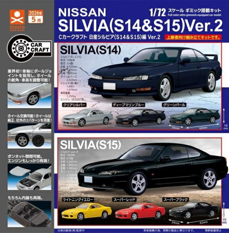 Cカークラフト 日産シルビア (S14&S15) 編 Ver.2