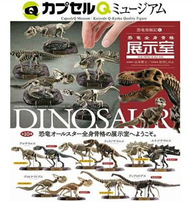 カプセルQミュージアム 恐竜発掘記6 恐竜全身骨格 展示室