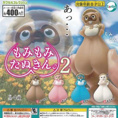 もみもみたぬきん。2