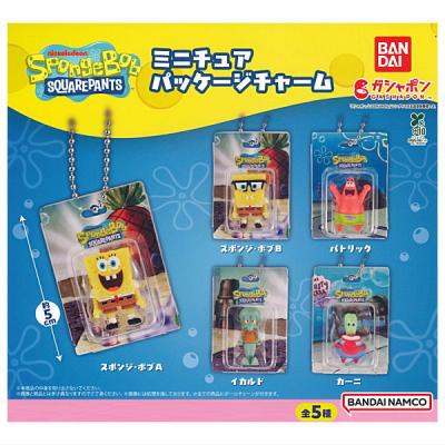 スポンジ・ボブ ミニチュアパッケージチャーム