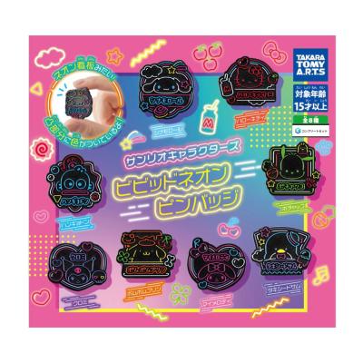 サンリオキャラクターズ ビビッドネオンピンバッジ