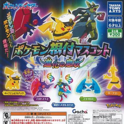 ポケットモンスター ポケモン 根付 マスコット 進化の息吹