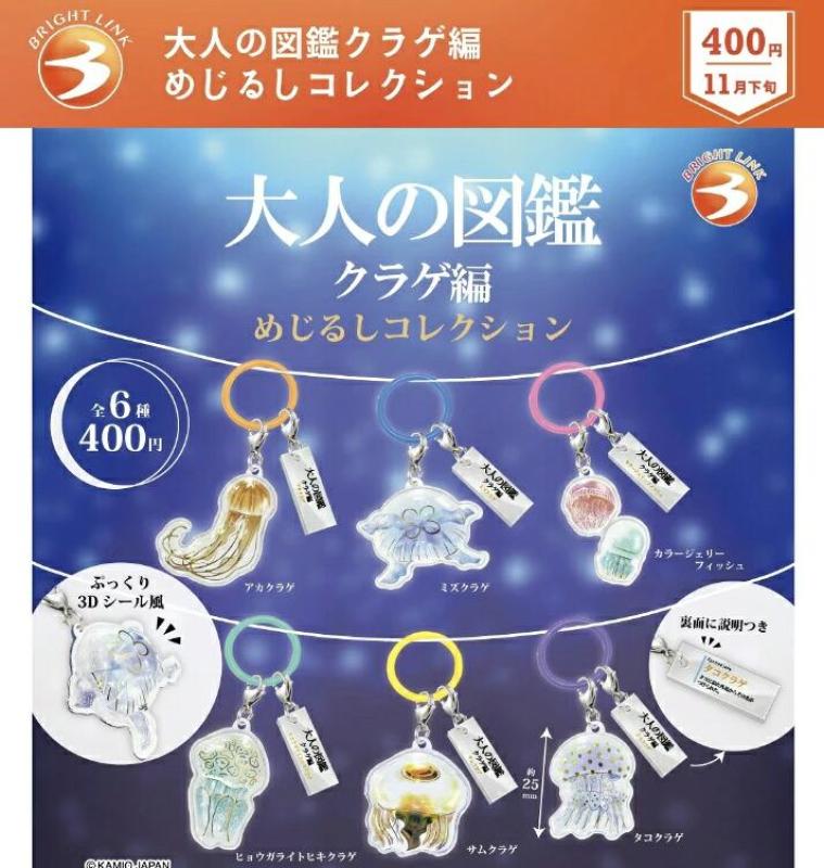 大人の図鑑クラゲ編 めじるしコレクション