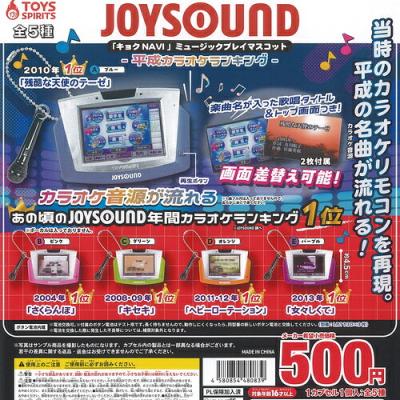 JOYSOUND キョクNAVI ミュージックプレイマスコット 平成カラオケランキング