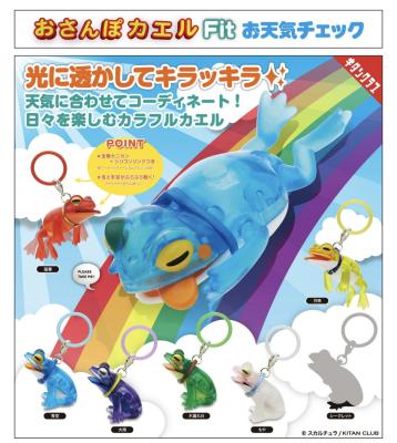 おさんぽカエル Fit お天気チェック
