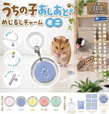 うちの子あしあと めじるしチャーム ミニ