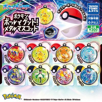 ポケモン
ボールでゲット!メタルマスコット