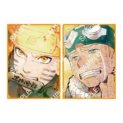 【ジャンボカードダス/フラットガシャポン】NARUTO -ナルト- 疾風伝 ミニクリアファイル