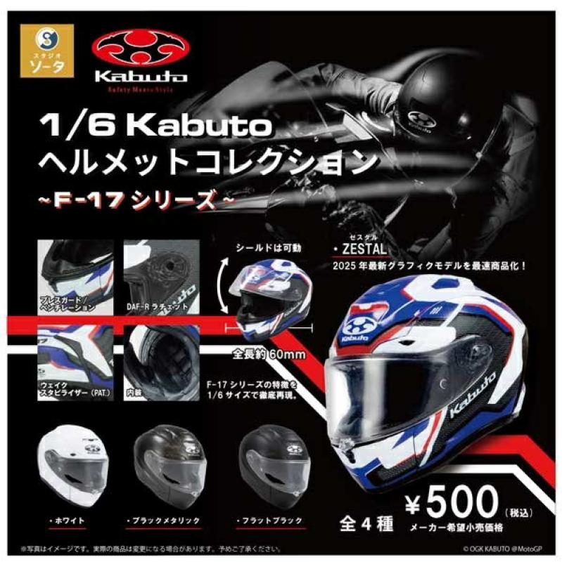 1/6 Kabuto ヘルメットコレクション ～F-17シリーズ～