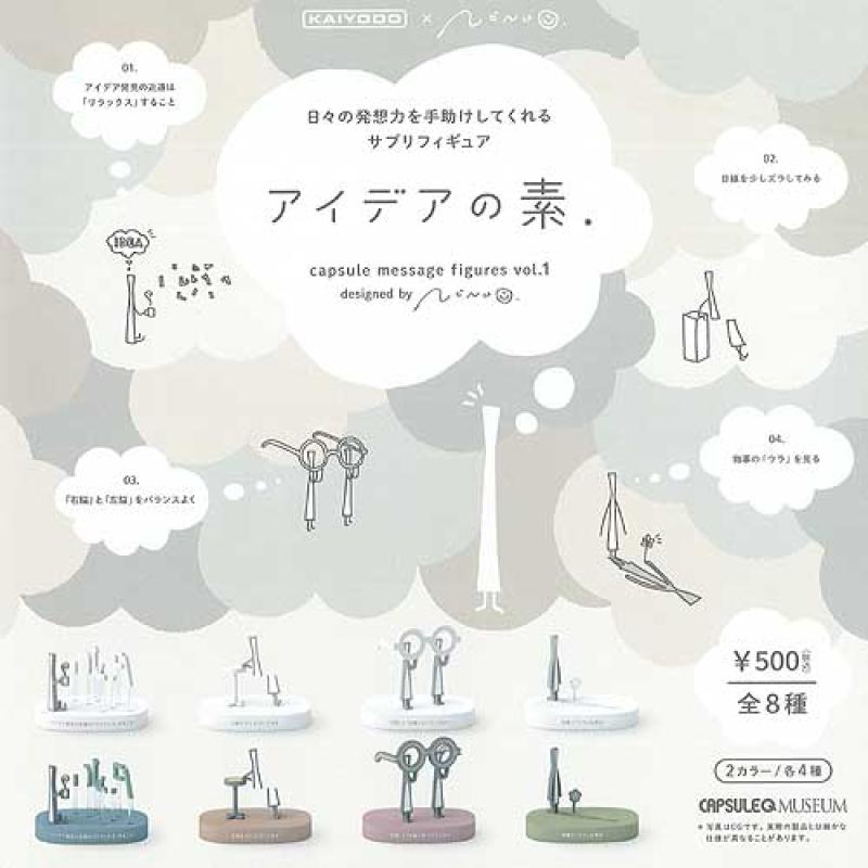 カプセルQミュージアム アイデアの素 vol.1 シークレット入