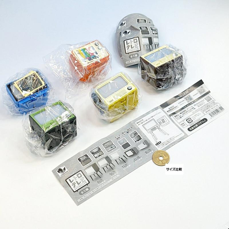 レトロテレビライトマスコット3