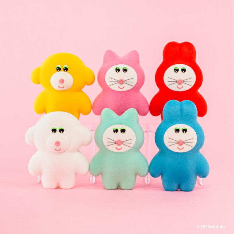 むにゅのふわふわ フロッキーコレクション