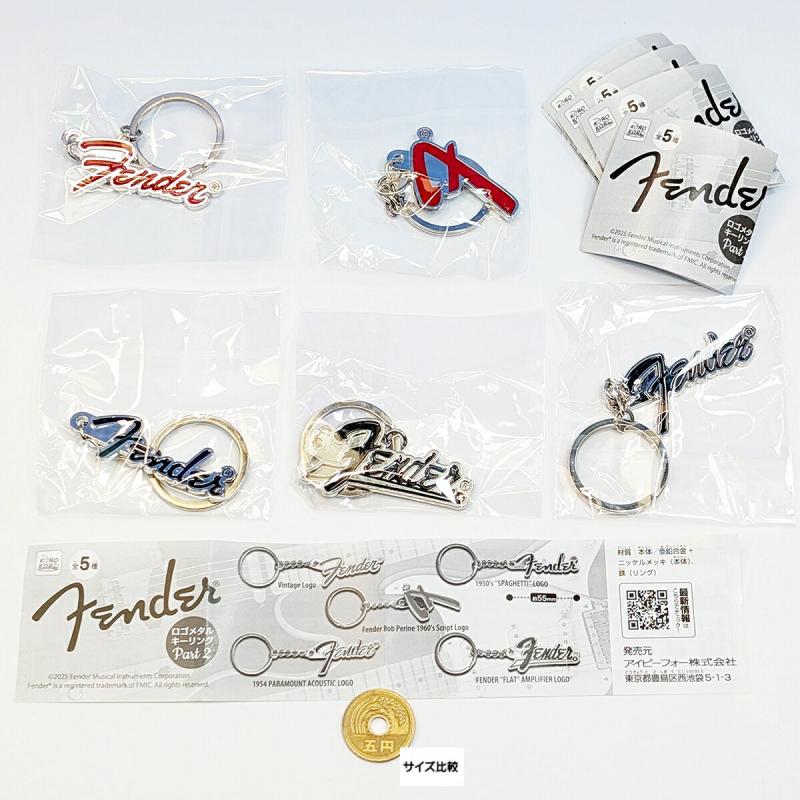 Fender ロゴメタルキーリング Part.2