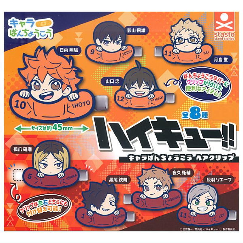 ハイキュー!! キャラばんちょうこうヘアクリップ