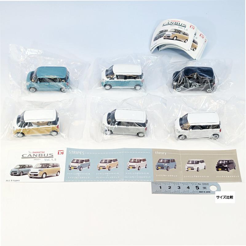 1/64 DAIHATSU ムーヴ キャンバス 2022 Vol.1.5