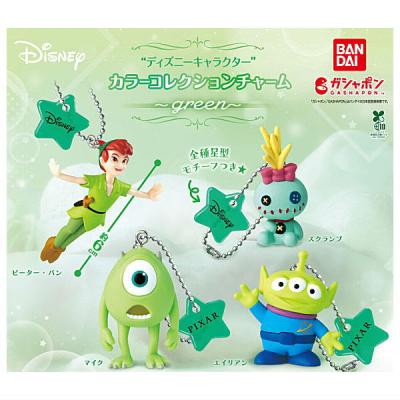 ディズニーキャラクター カラーコレクションチャーム green
