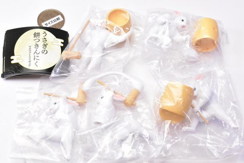 うさぎの餅つきんにく マスコットフィギュア