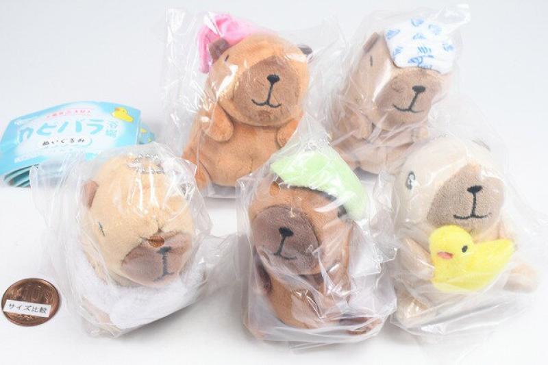 お風呂大好き カピバラ浴場ぬいぐるみ
