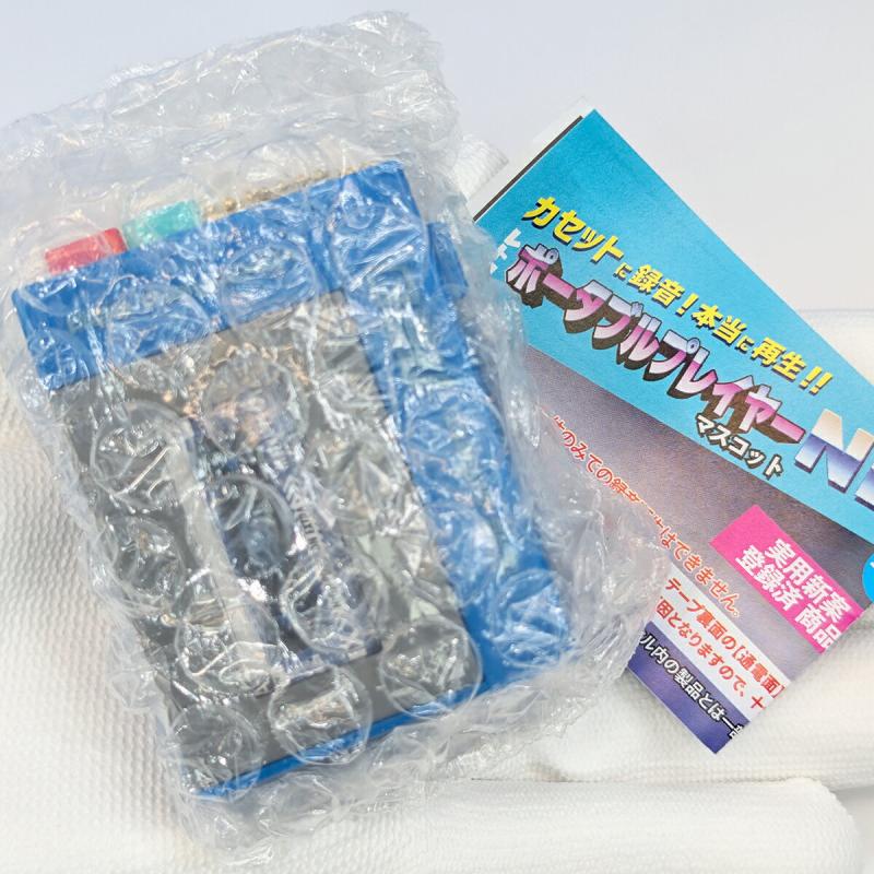 カセットに録音！本当に再生！！ レトロminiポータブルプレイヤーマスコットNEO
