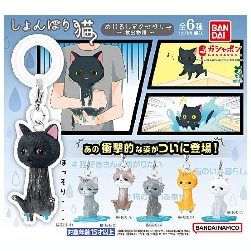 しょんぼり猫 めじるしアクセサリー 救出物語
