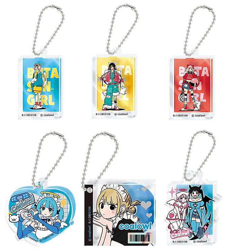 coalowl アクリルブロックチャーム