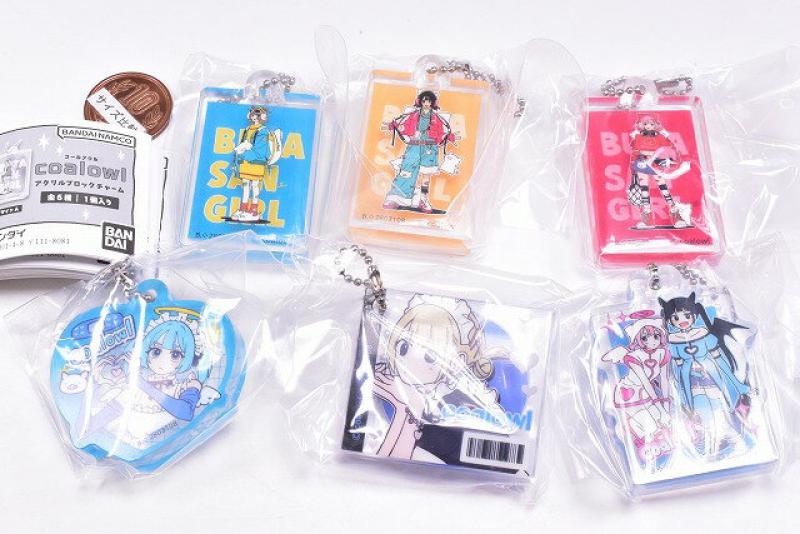 coalowl アクリルブロックチャーム