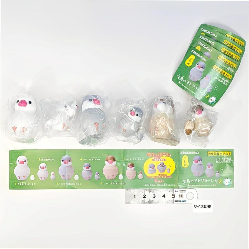 文鳥のマトリョーシカ2