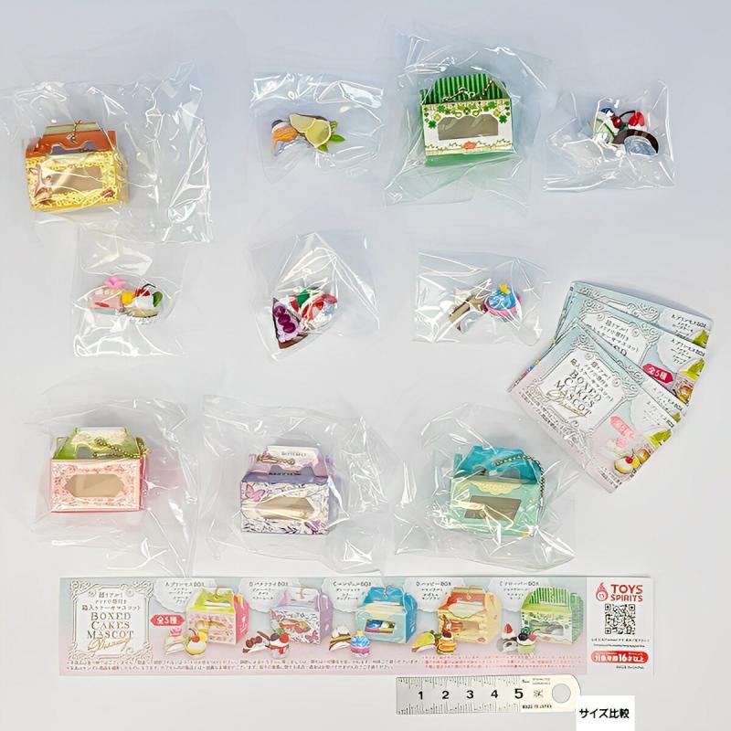 クリア小窓付き箱入りケーキマスコット Dreamy