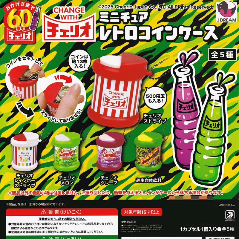 チェリオ ミニチュアレトロコインケース