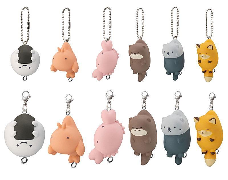 よこみぞゆりのなんでもいきもの つまんでつなげてマスコット