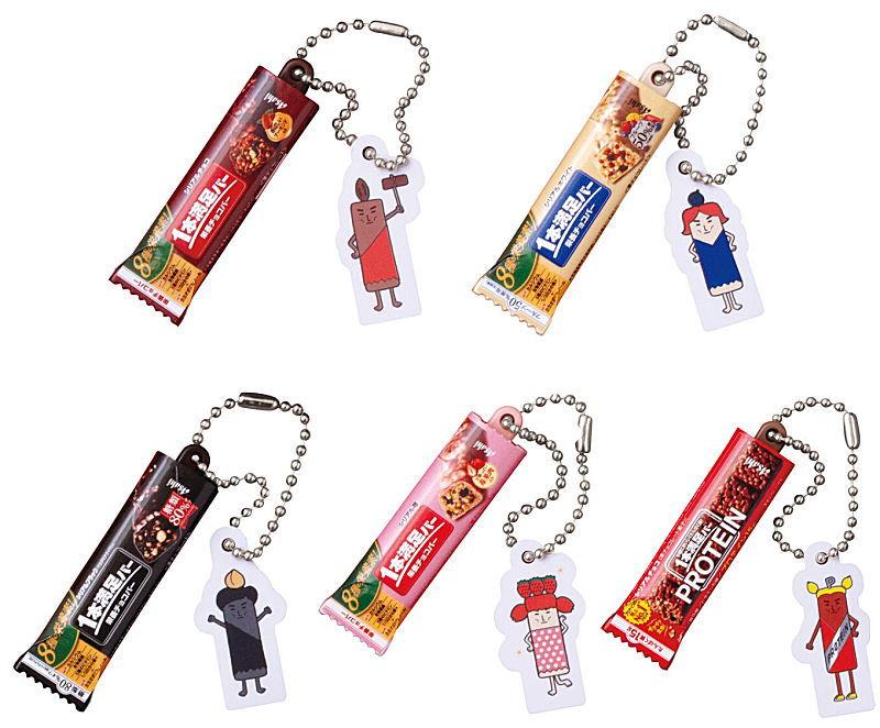 アサヒグループ食品 1本満足バーにょっきりミニチュアチャーム