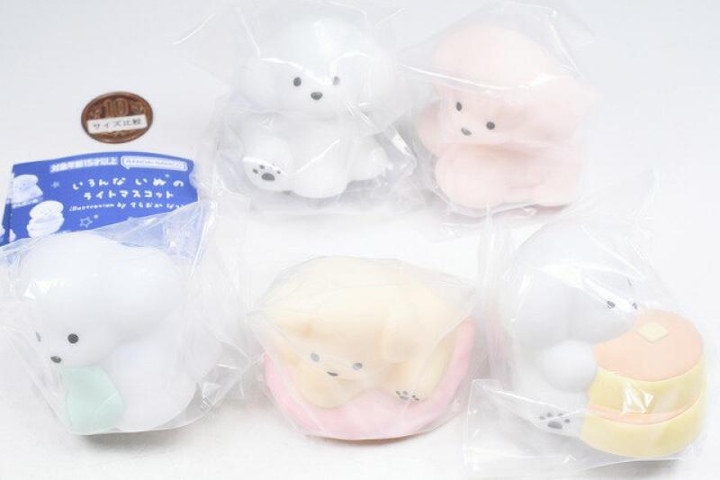 いろんないぬのライトマスコット illustration by てらおかなつみ