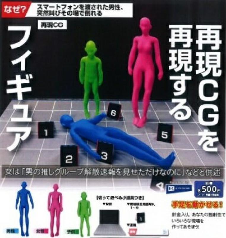 再現CGを再現するフィギュア