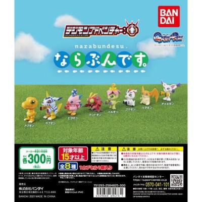 デジモンアドベンチャー: ならぶんです。