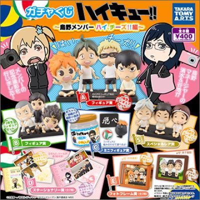 ガチャくじ
ハイキュー!!~烏野メンバー ハイ、チーズ!! 編~