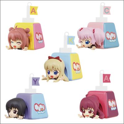 ゆるゆり
ぐらぐらテントーテムポールマスコット