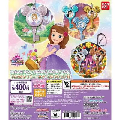 データカードダス　ディズニー マジックキャッスル キラキラ★シャイニースター　マジカルシャイニー★キーコレクション6