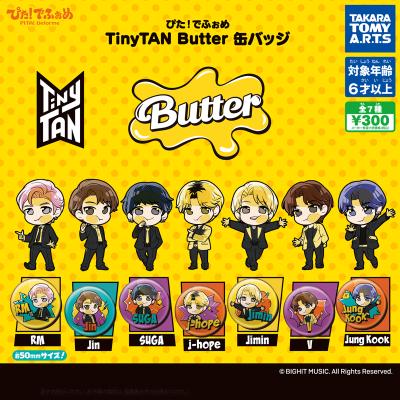 ぴた!でふぉめ
TinyTAN Butter 缶バッジ