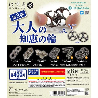 大人の知恵の輪 はずるmini 03