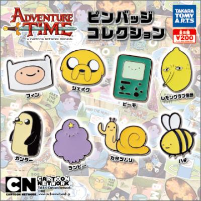アドベンチャー・タイム
ピンバッジコレクション