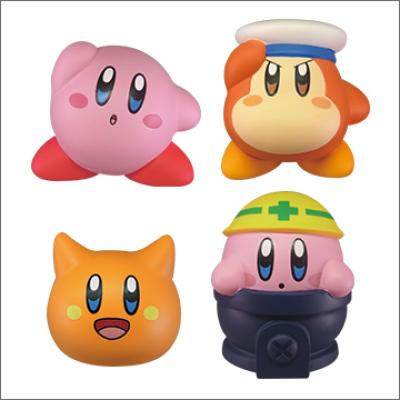星のカービィ
まんまるソフビフィギュア3