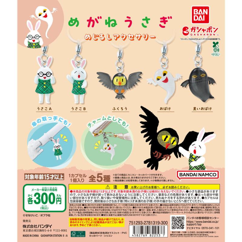めがねうさぎ めじるしアクセサリー