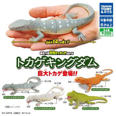 あそべる生物フィギュアシリーズ
トカゲキングダム 巨大トカゲ登場!!