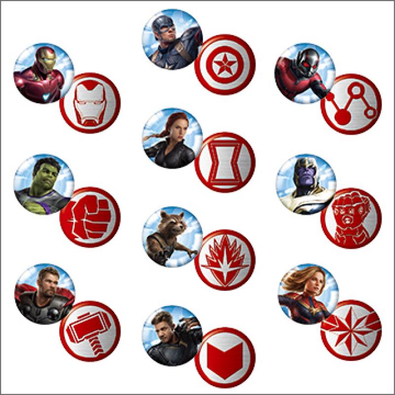 アベンジャーズ／エンドゲーム
アッセンブル缶バッジ