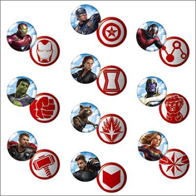 アベンジャーズ/エンドゲーム
アッセンブル缶バッジ